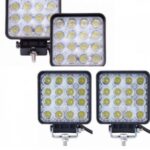 Set 4 x proiector 16 LED 48W auto OFF-ROAD, IP 67