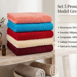 set-5-prosoape-baie-70x130-500gmp-100-%-bumbac-pakistan