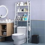 Raft Depozitare Peste Toaleta – Organizator Baie cu 3 Polite