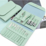 Trusa manichiura pedichiura profesionala 12 piese