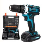 TRUSA AUTOFILETANTA, 2 ACUMULATORI 21V 3AH, 24 PIESE