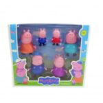 Set figurine Peppa Pig - 6 Personaje, Happy Family