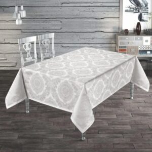 Față de masă teflonată și impermeabilă – rezistentă la pete și zgârieturi, Alb