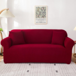 Husa Canapea 3 Persoane Elastica Lycra Bordo