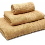 Set 3 Prosoape Baie Bumbac 100% Maro Model Grecesc 500 g