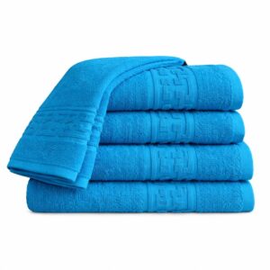 Set 5 Prosoape de Baie 50x90 cm – 100% Bumbac Pakistanez, 500 g/mp